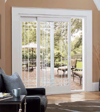 French style sliding patio door